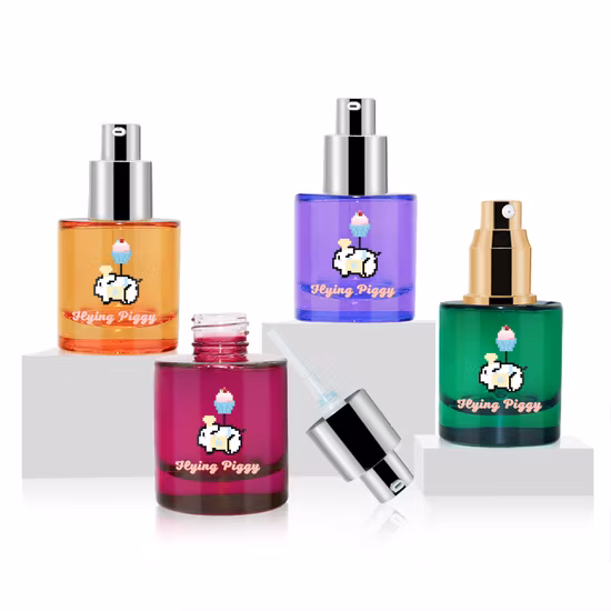 Роскошный 30, 50, 80 г, 40, 100, 120 мл, пустой контейнер для ухода за кожей, насос для лосьона, банка для крема, стеклянный спрей, упаковка для косметической бутылки